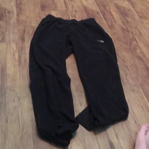 North Face M Black Sweat Pants